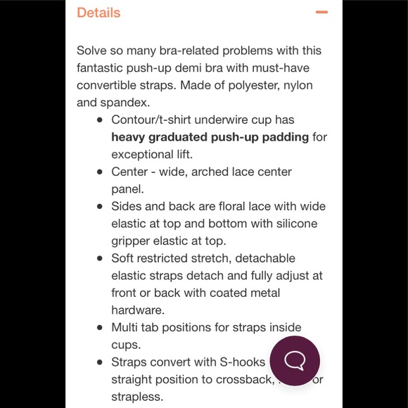 New Maidenform Self Expressions Multi-way Push-Up Bra SE1102  38C - Picture 10 of 16